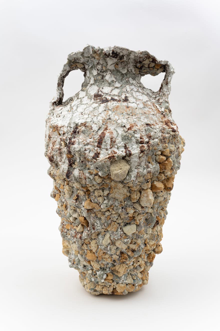 Masaomi Yasunaga, 熔ける器 - Melting vessel, 2022