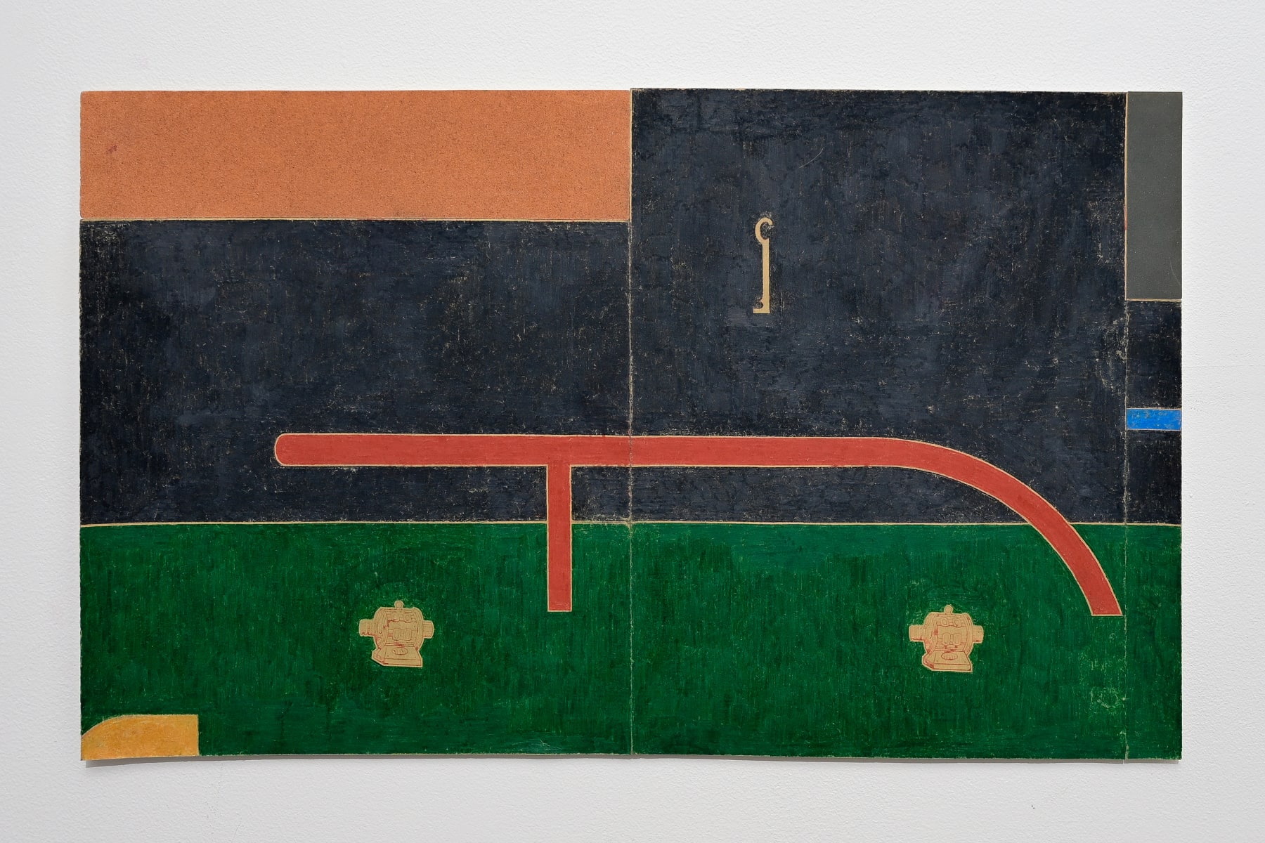 Toru Otani, Two Tanks (Gray), 2018