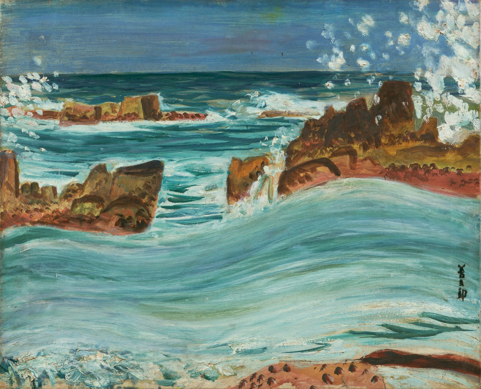 Zenzaburo Kojima, 海 The Sea, 1940