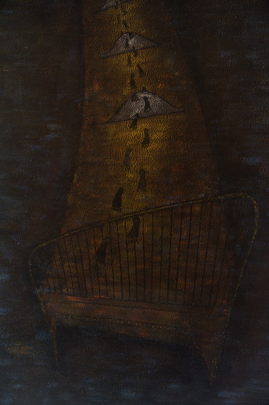 Shinjiro Okamoto, Bed 寝台, 1956