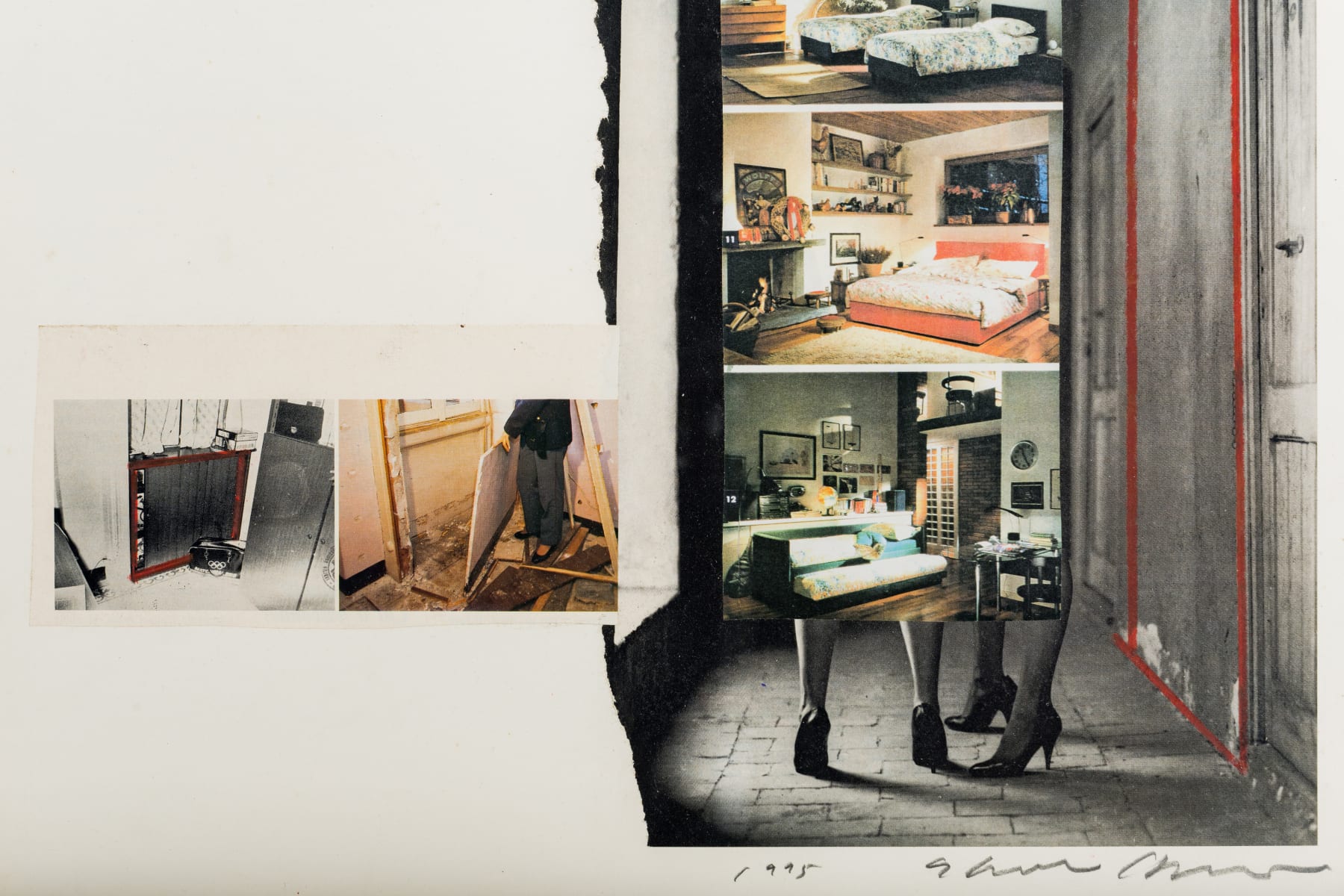 Shuzo Azuchi Gulliver, About bed: a, 1995