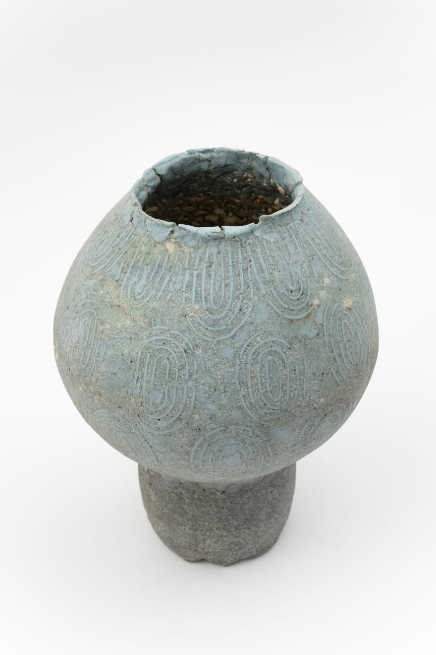 Masaomi Yasunaga, 石の器 Stone vessel, 2021