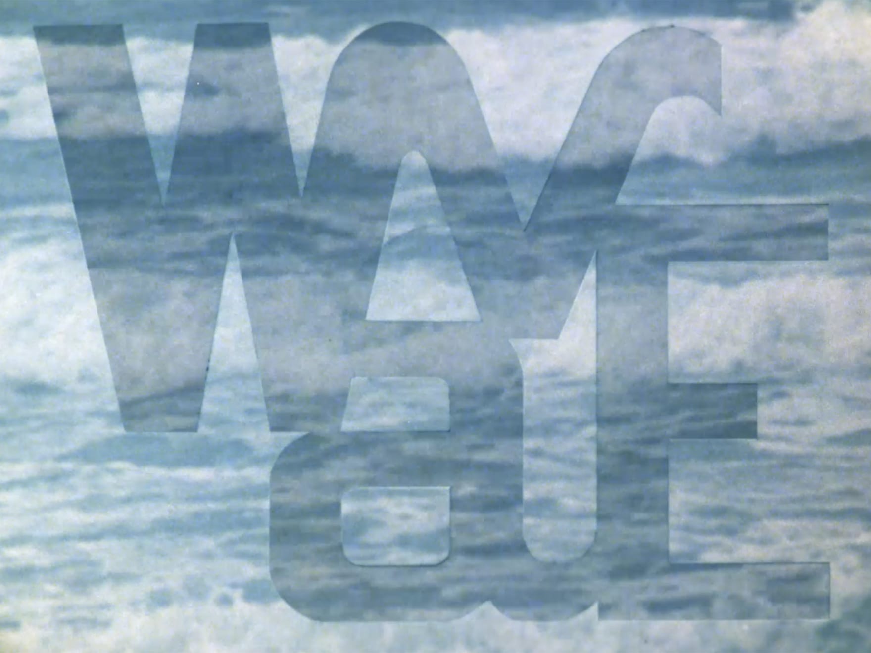 Toshio Matsumoto, Wave（ウェーブ）, 1984
