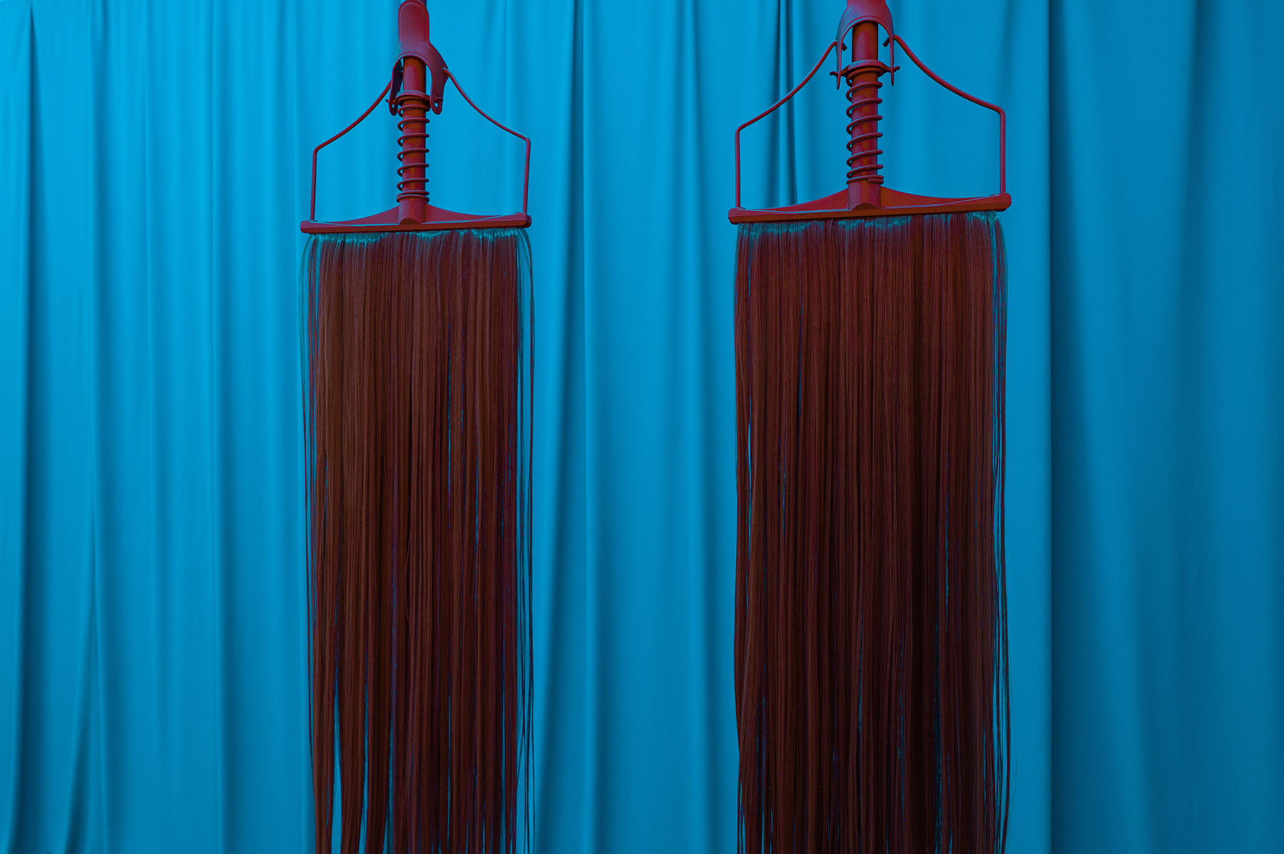 Takuro Tamayama, Spinning Mop (Red hair), 2019