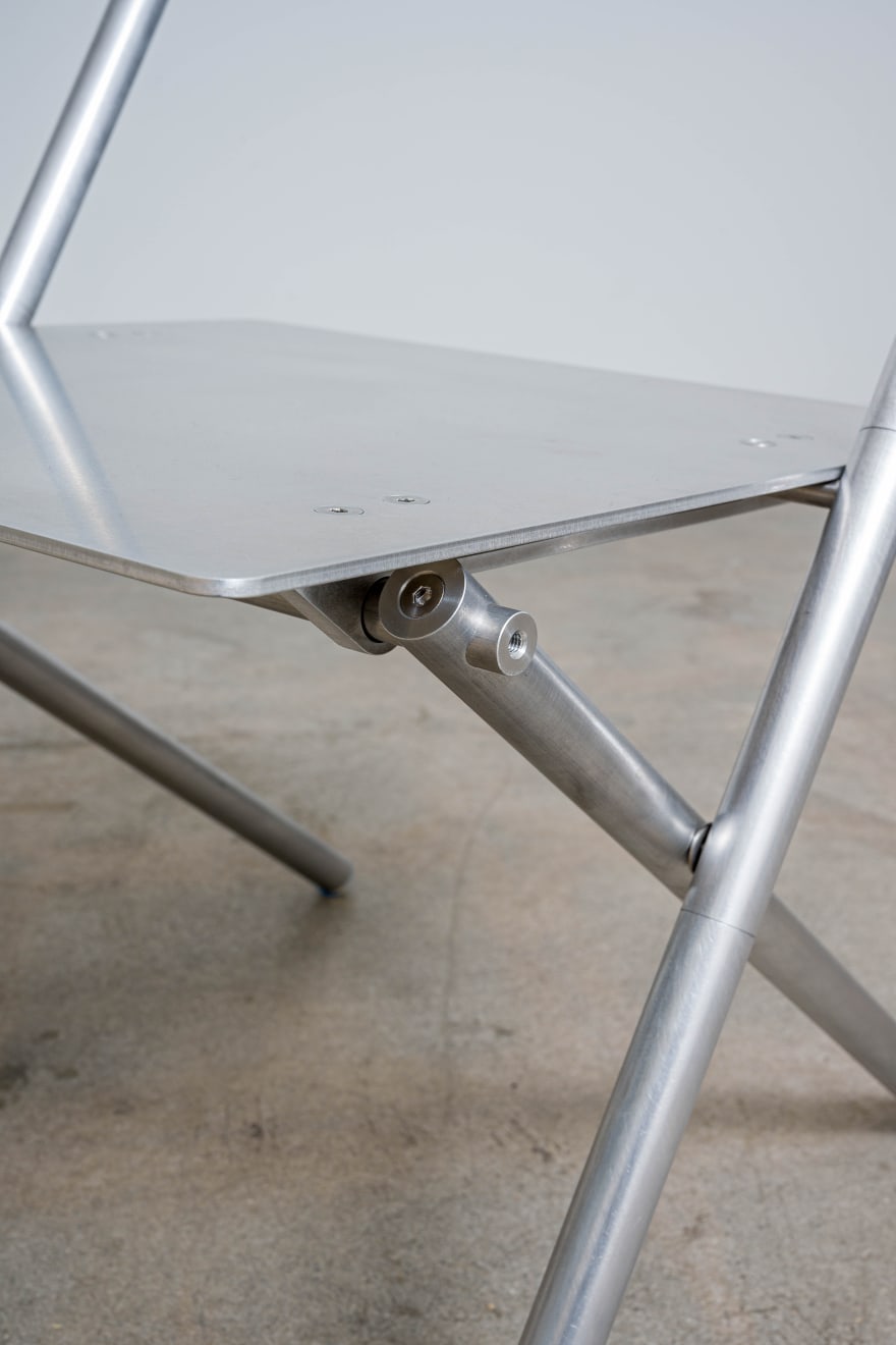 Jiro Nagase, MFC Plain - Modular Folding Chair, 2021