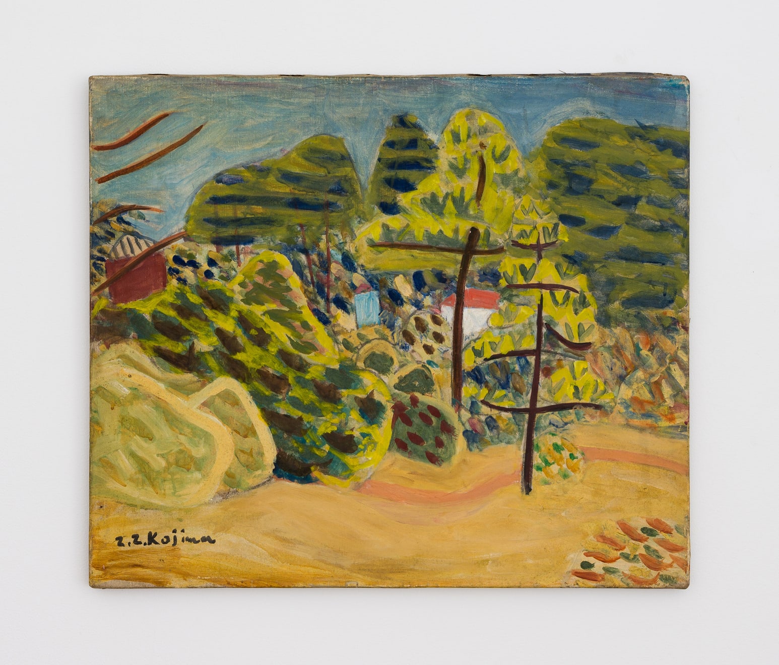 Zenzaburo Kojima, 朝の庭 Morning Fields, 1933