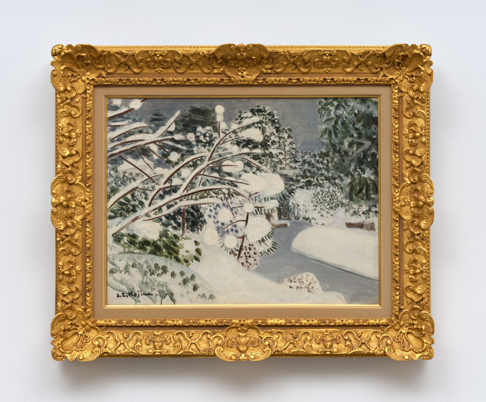 Zenzaburo Kojima, 雪後 After the Snow, 1934