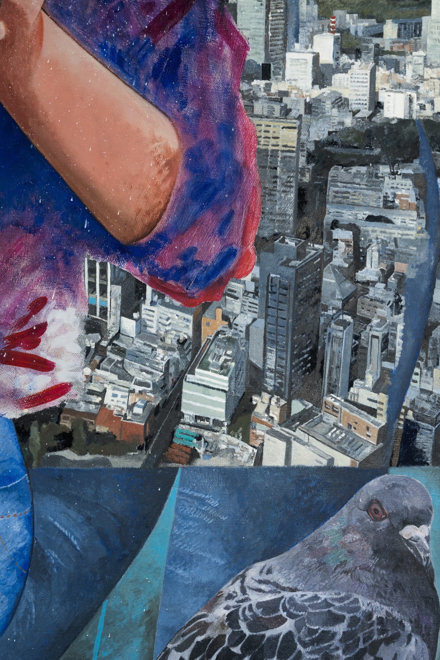 Koichi Enomoto, like pigeons, 2022