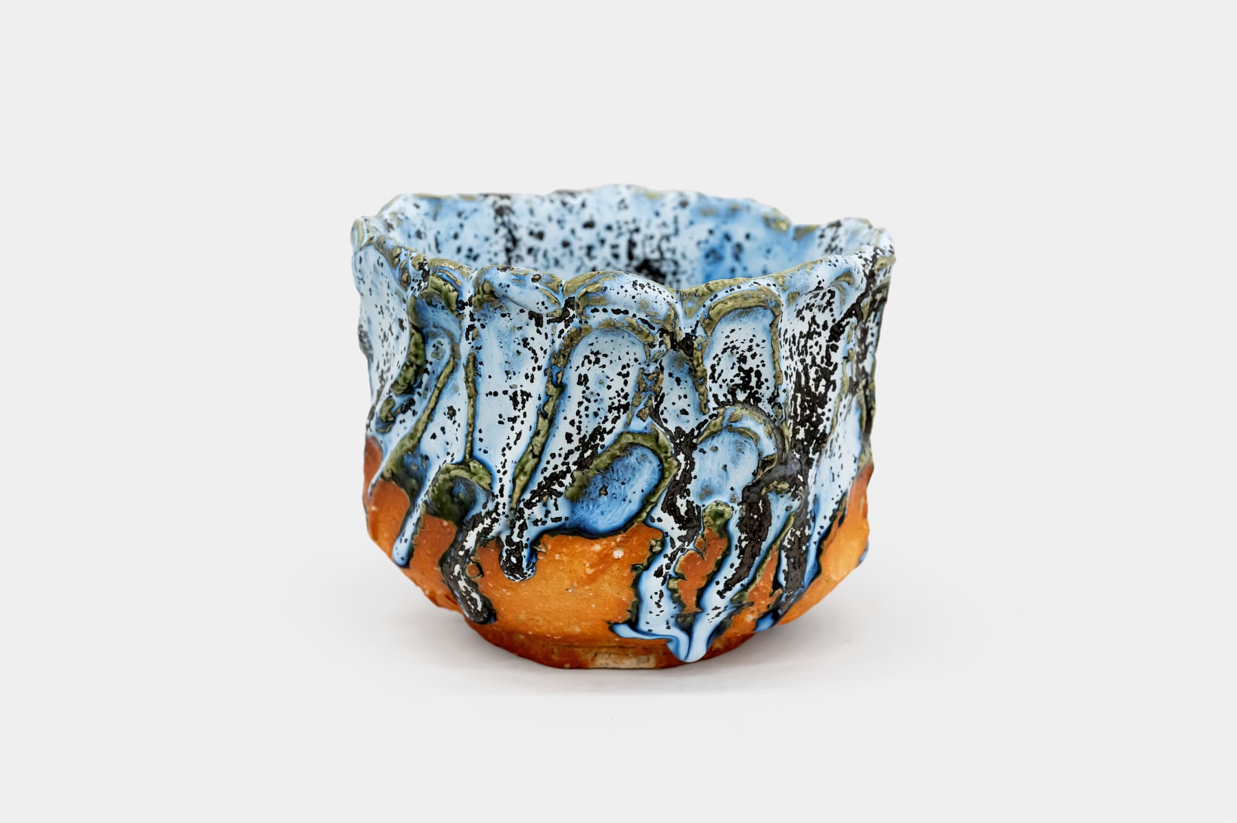 Satoru Hoshino, Chawan - Spring Snow 24-3, 2024