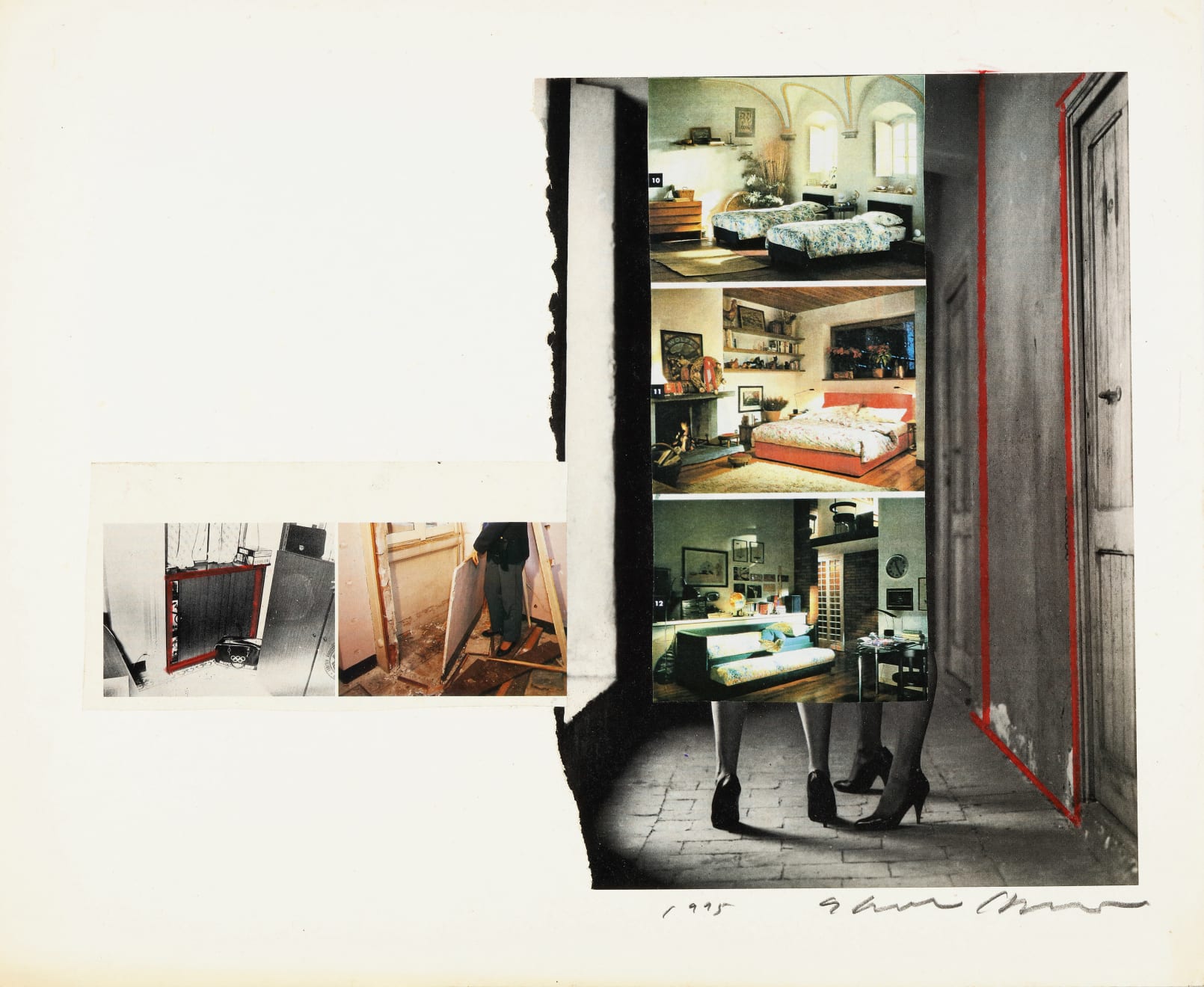 Shuzo Azuchi Gulliver, About bed: a, 1995