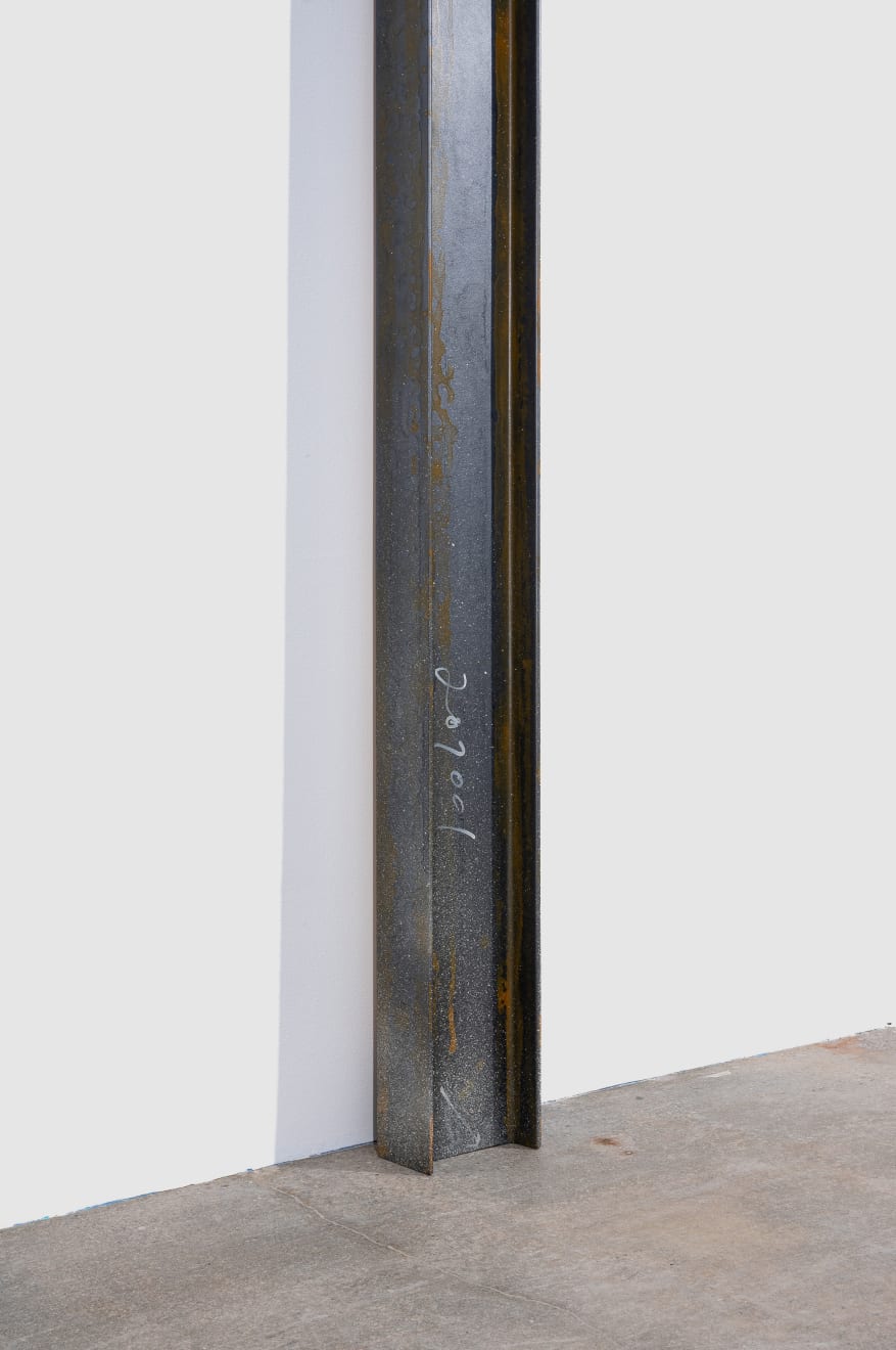 Kaz Oshiro, Untitled (Steel Beam), 2020
