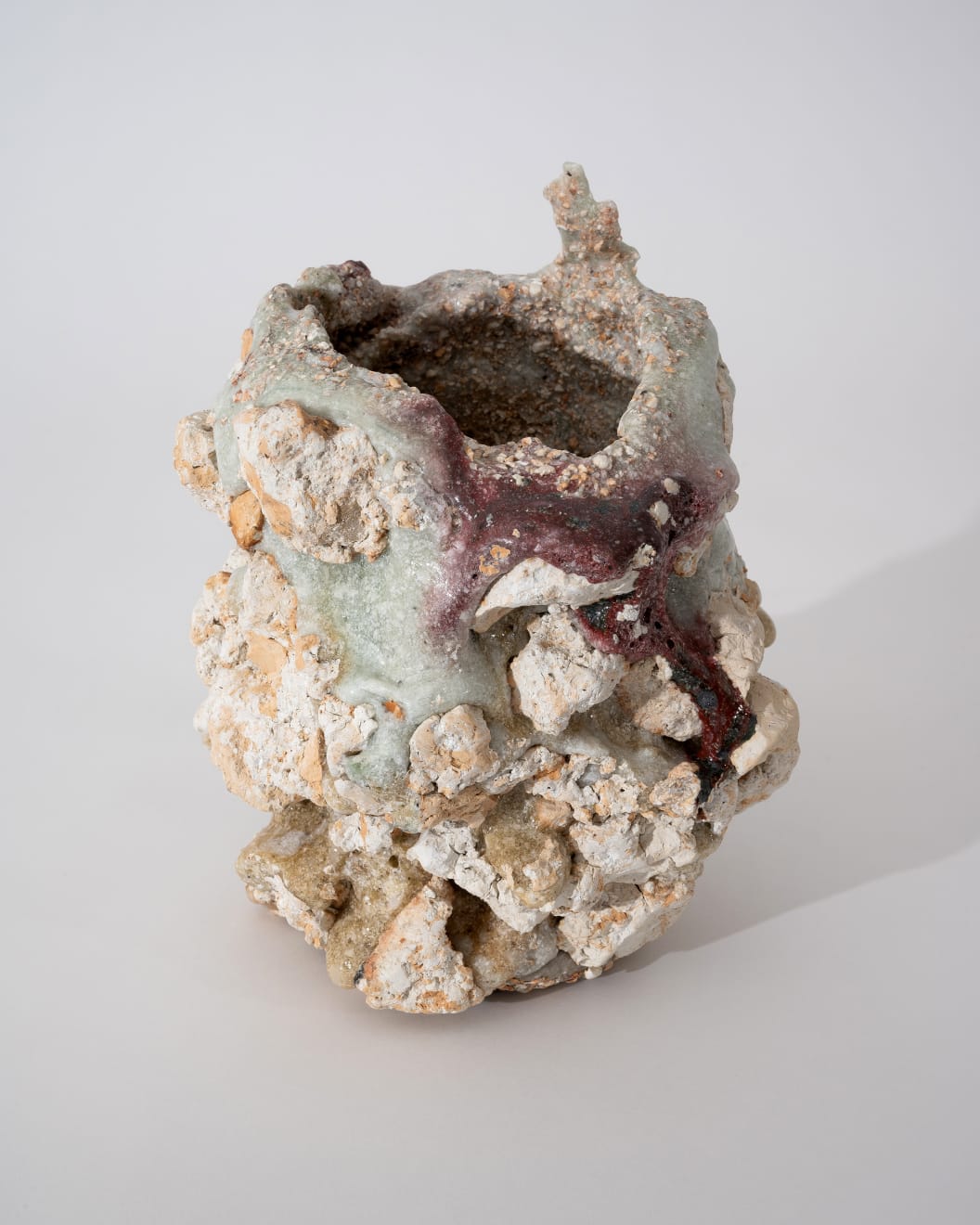 Masaomi Yasunaga, 熔ける器 / melting vessel, 2019