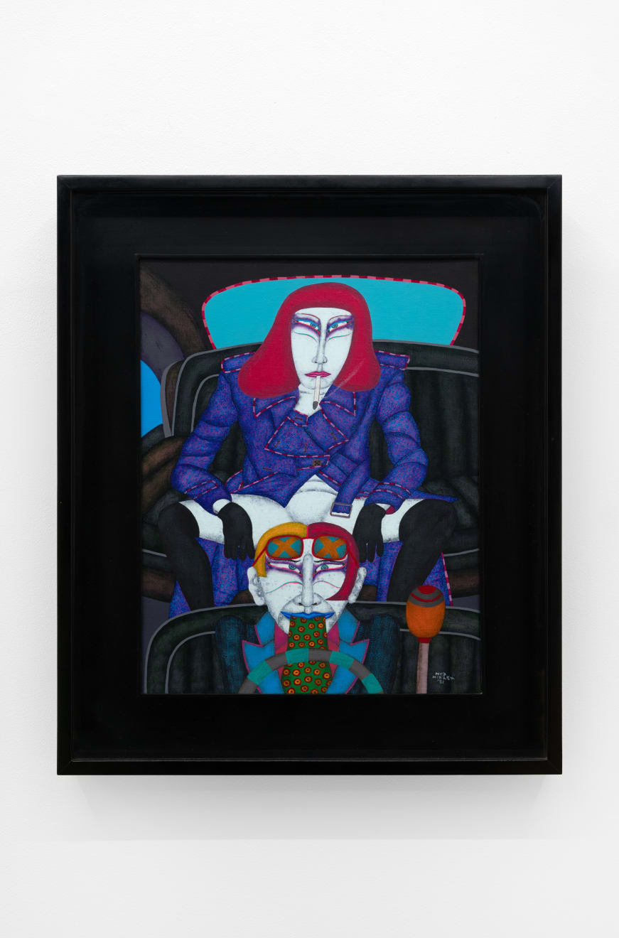 Key Hiraga, Inside the Car, 1981