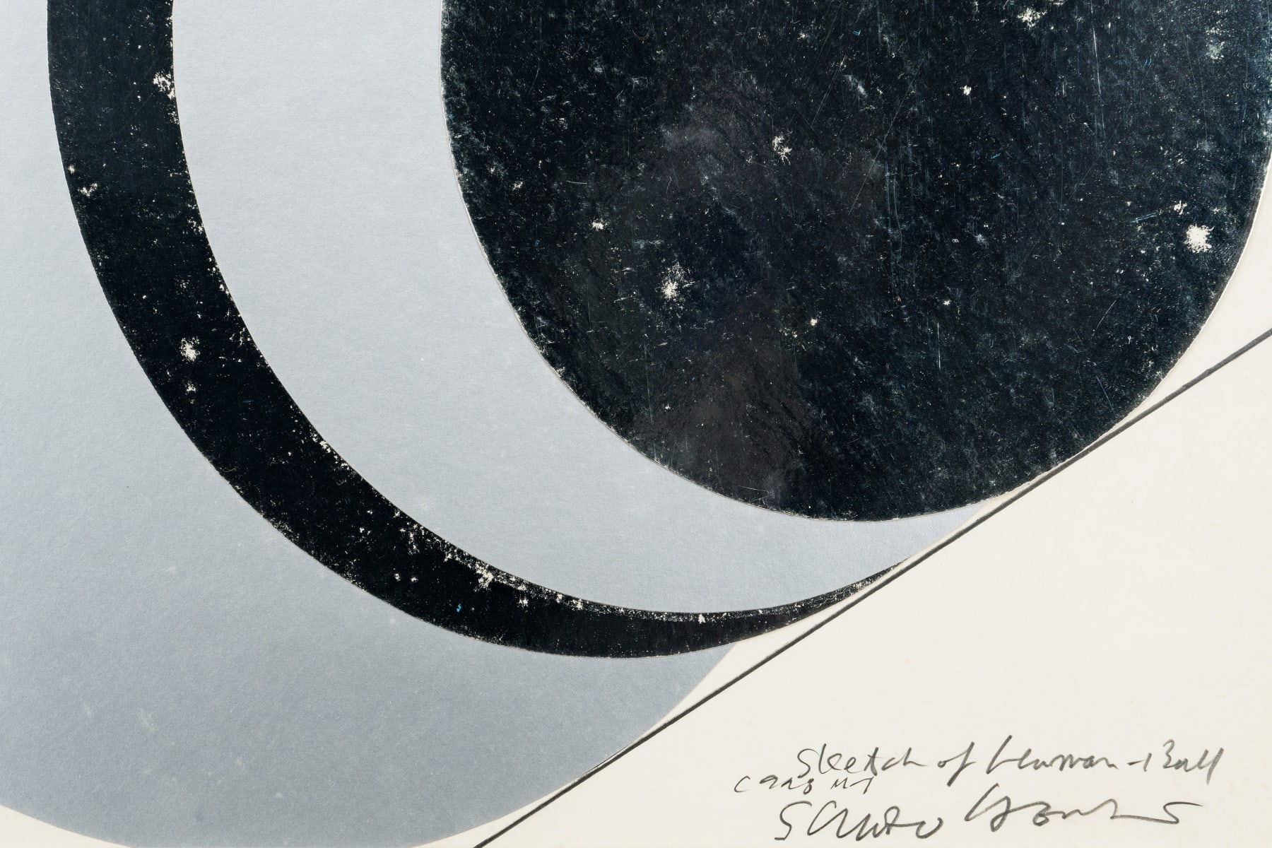 Shuzo Azuchi Gulliver, Sketch of human-ball #3-1, 1977