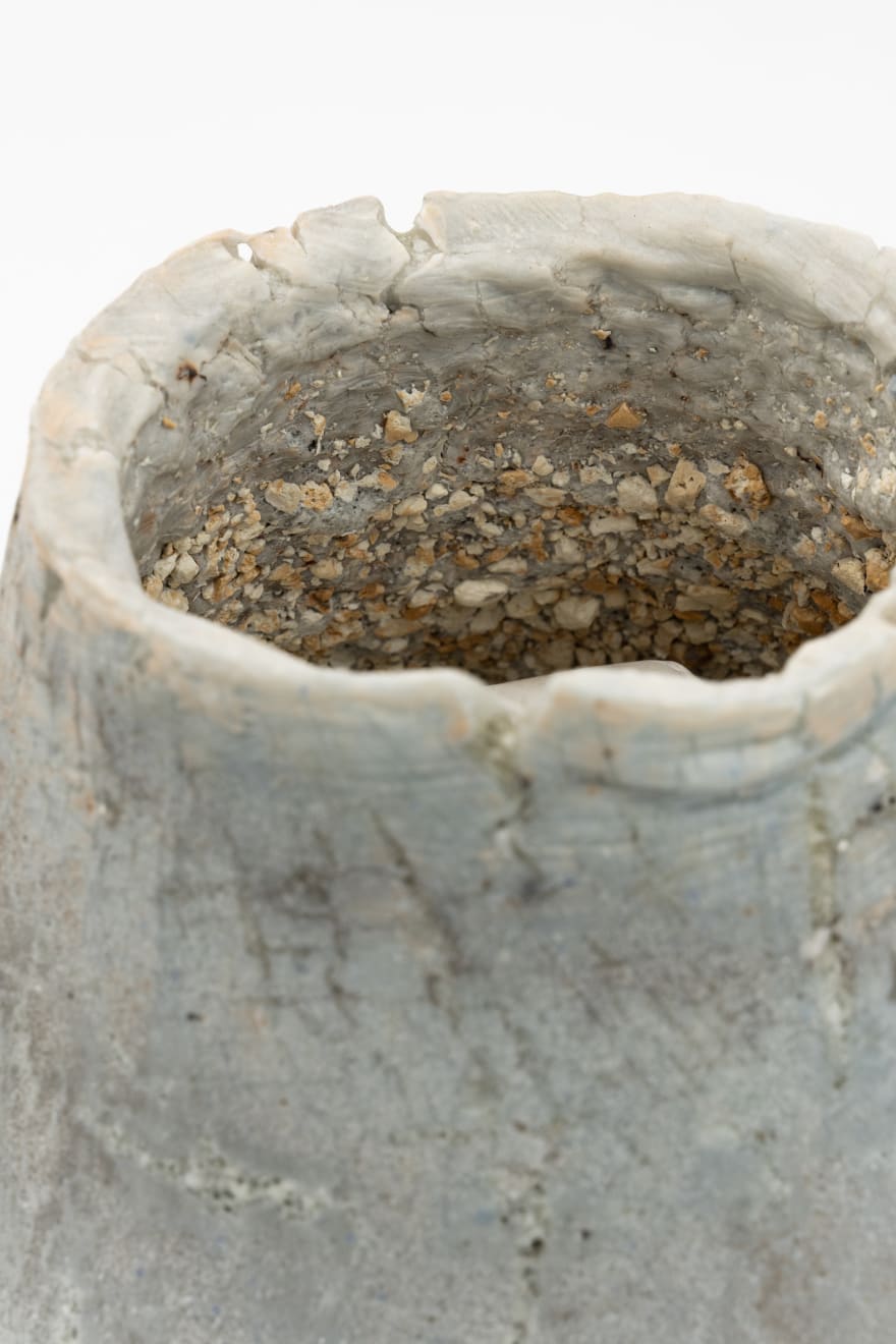 Masaomi Yasunaga, 石の器 Stone vessel, 2022