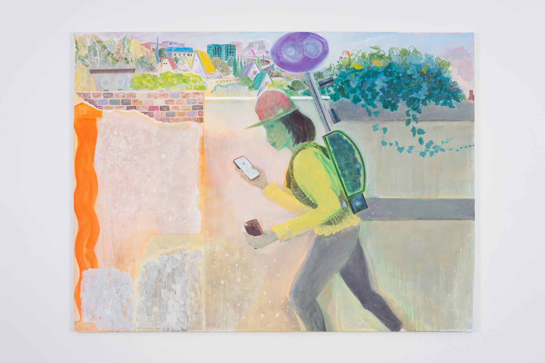 Daisuke Fukunaga, 街を這う男 / Crawler in the City, 2020