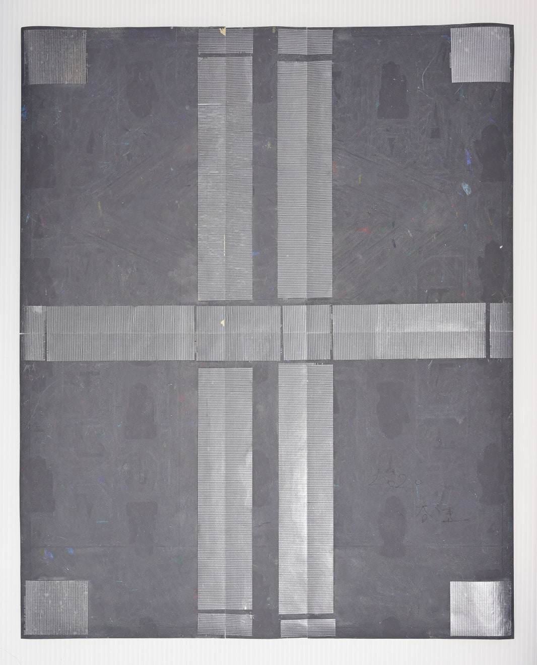 Toru Otani, Astral (black, green), 2020