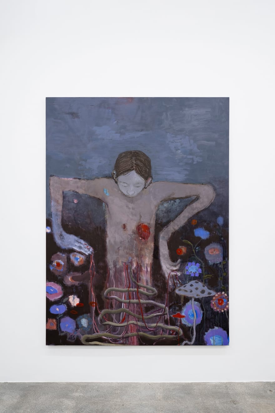 Sanya Kantarovsky, Bleeding Nature, 2023