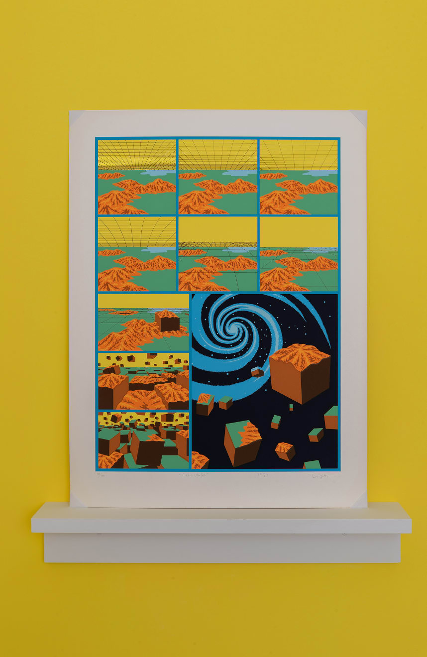 Tiger Tateishi, Cubic Worlds, 1973