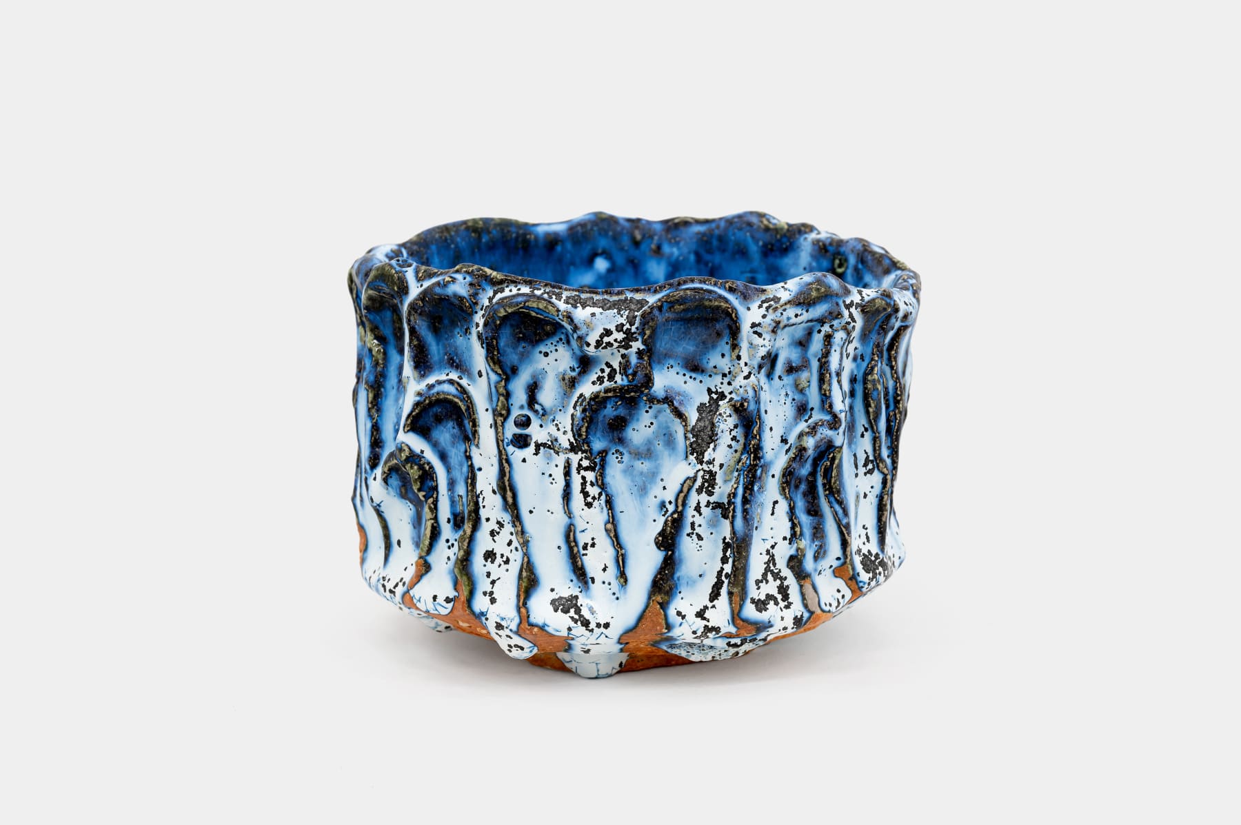 Satoru Hoshino, Chawan - Spring Snow 24-5, 2024