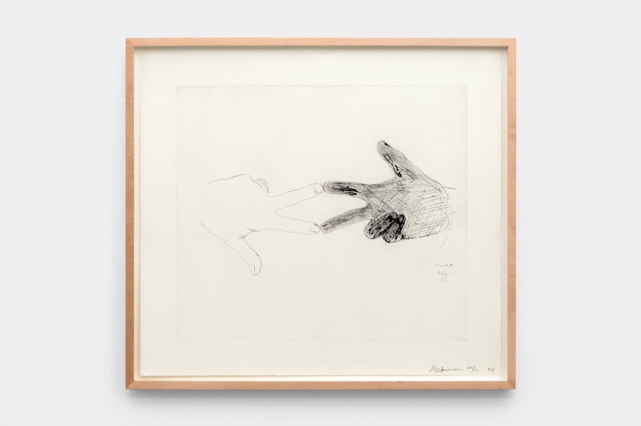 Bruce Nauman, Untitled ('Fingers and Holes'), 1994