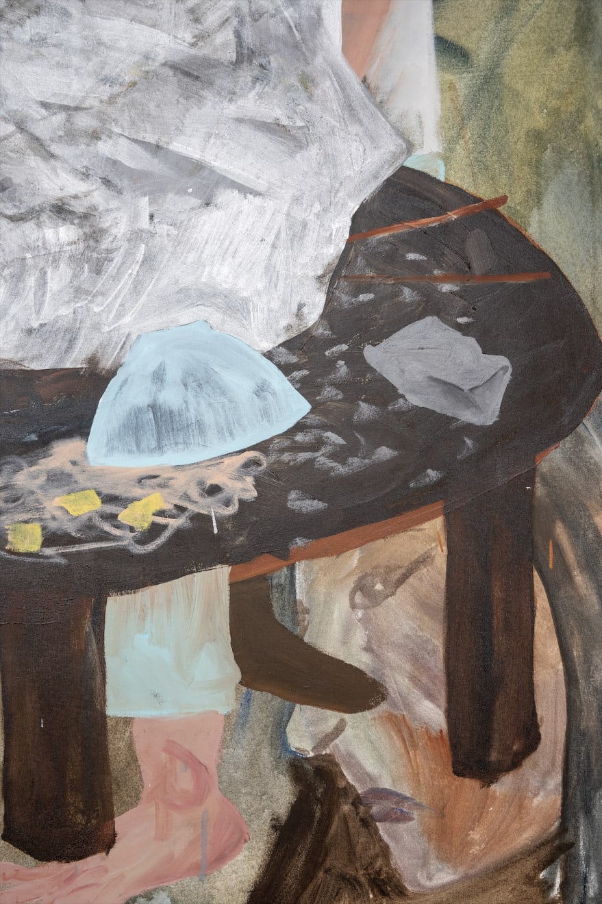 Kyoko Idetsu, Stone on the table, 2020