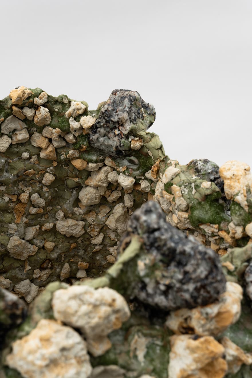 Masaomi Yasunaga, Vessel Fused with Stone, 2023