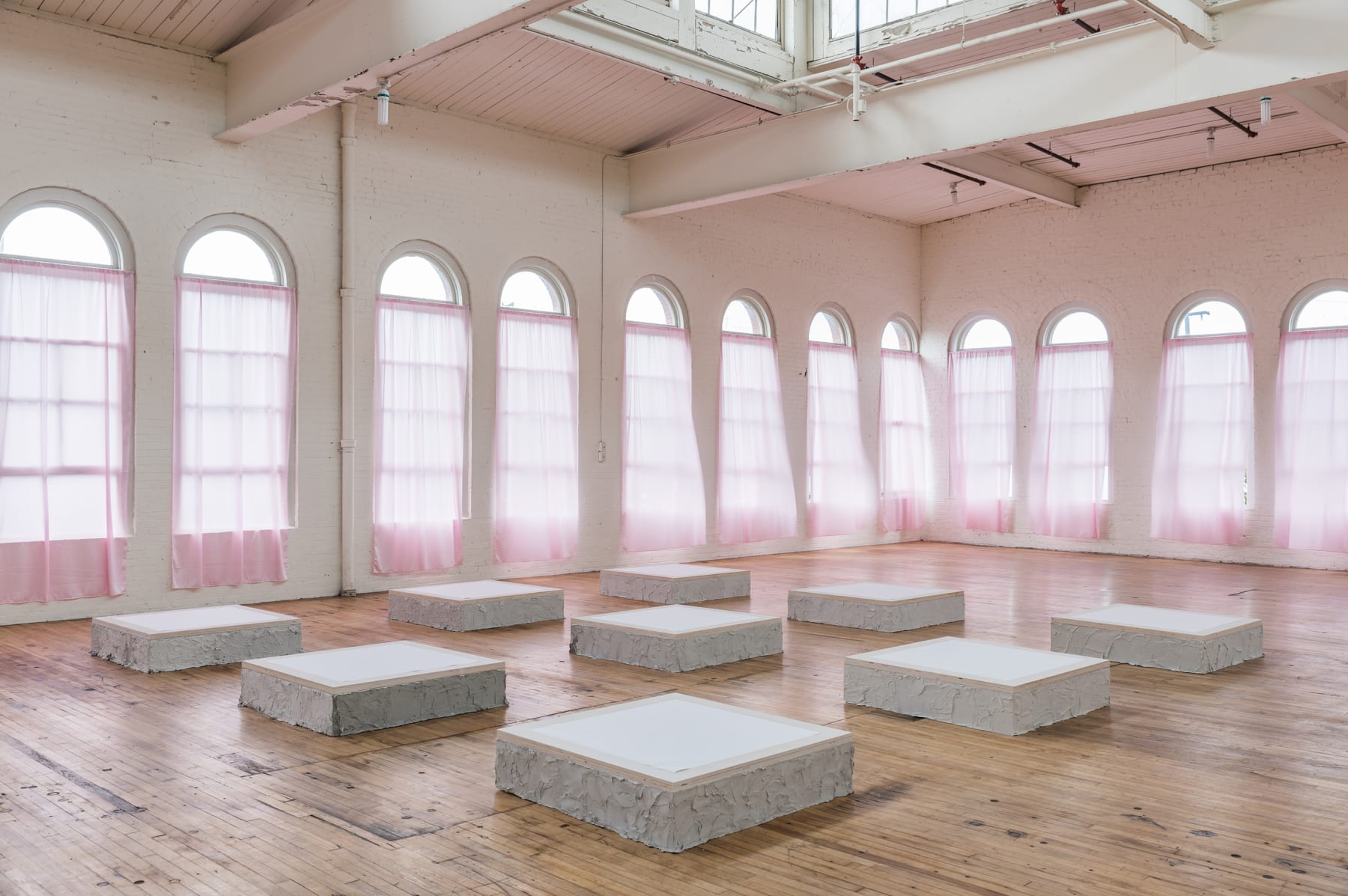 Yutaka Matsuzawa, The Nine Meditation Chambers (concrete platform)