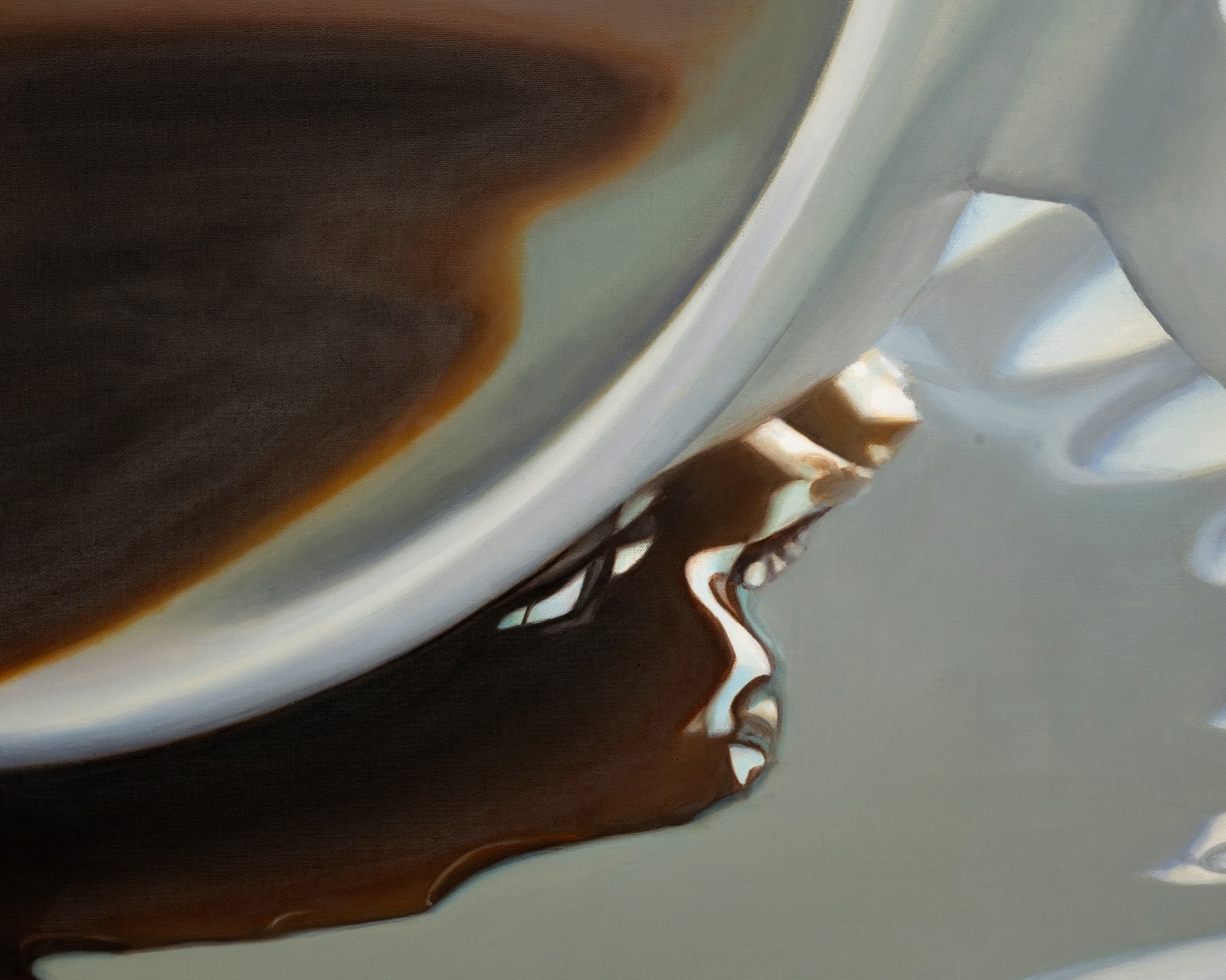 Kaoru Ueda, Spilled Coffee B, 1991