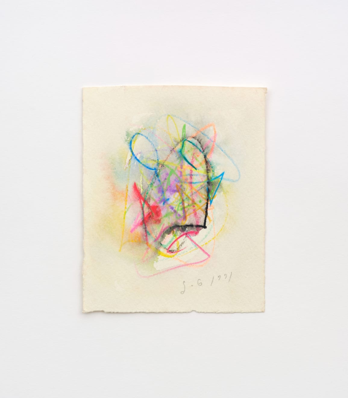 Sawako Goda, Automatism series オートマティズムシリーズ Toe Sensation 足の指のセンセーション, 1991