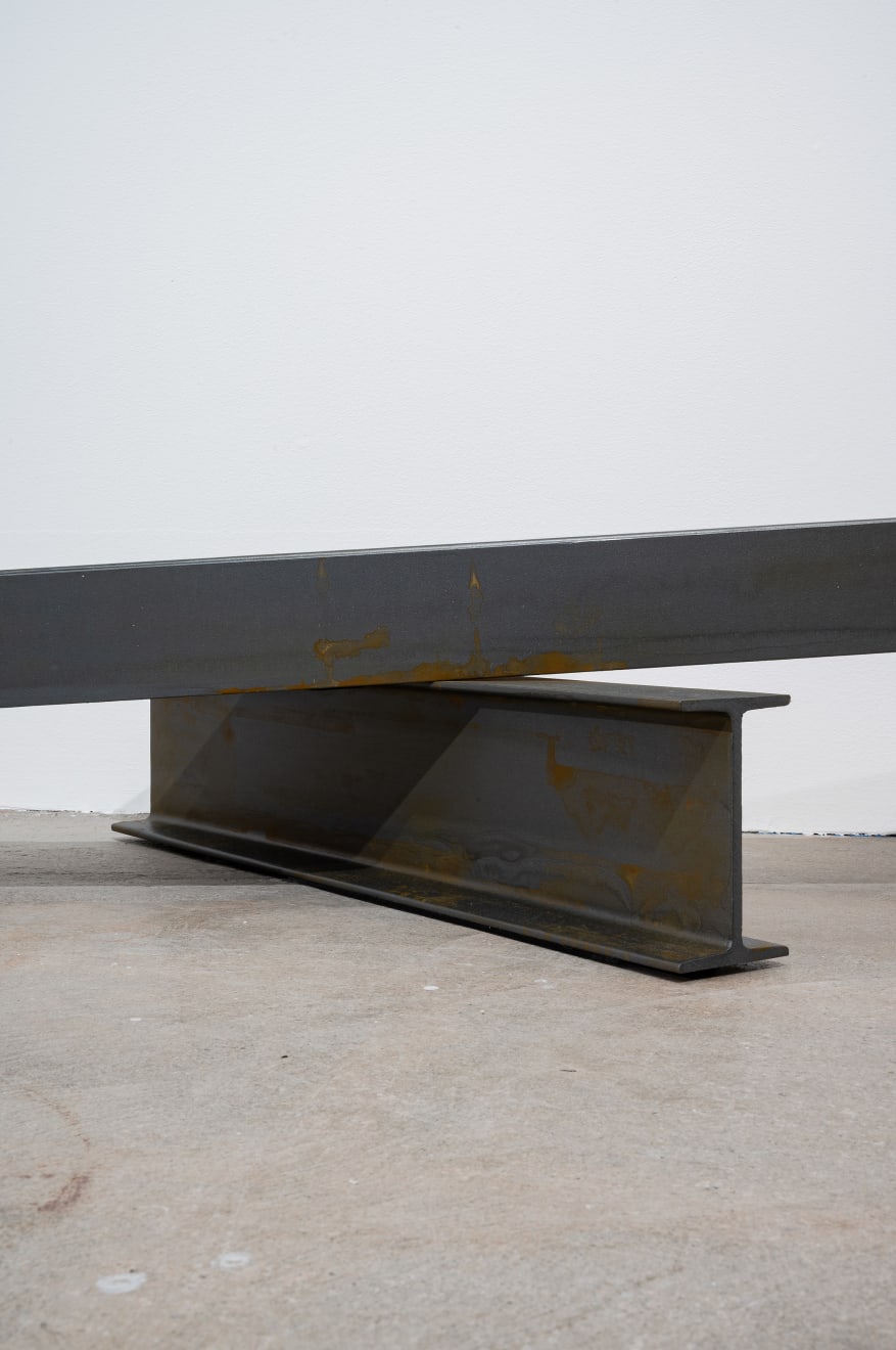 Kaz Oshiro, Untitled (Steel Beams), 2016