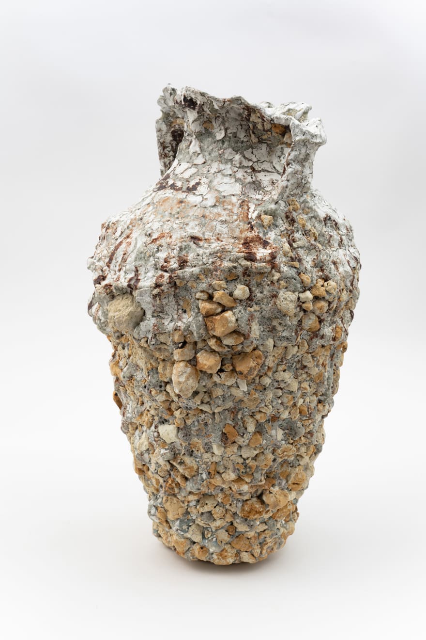 Masaomi Yasunaga, 熔ける器 - Melting vessel, 2022