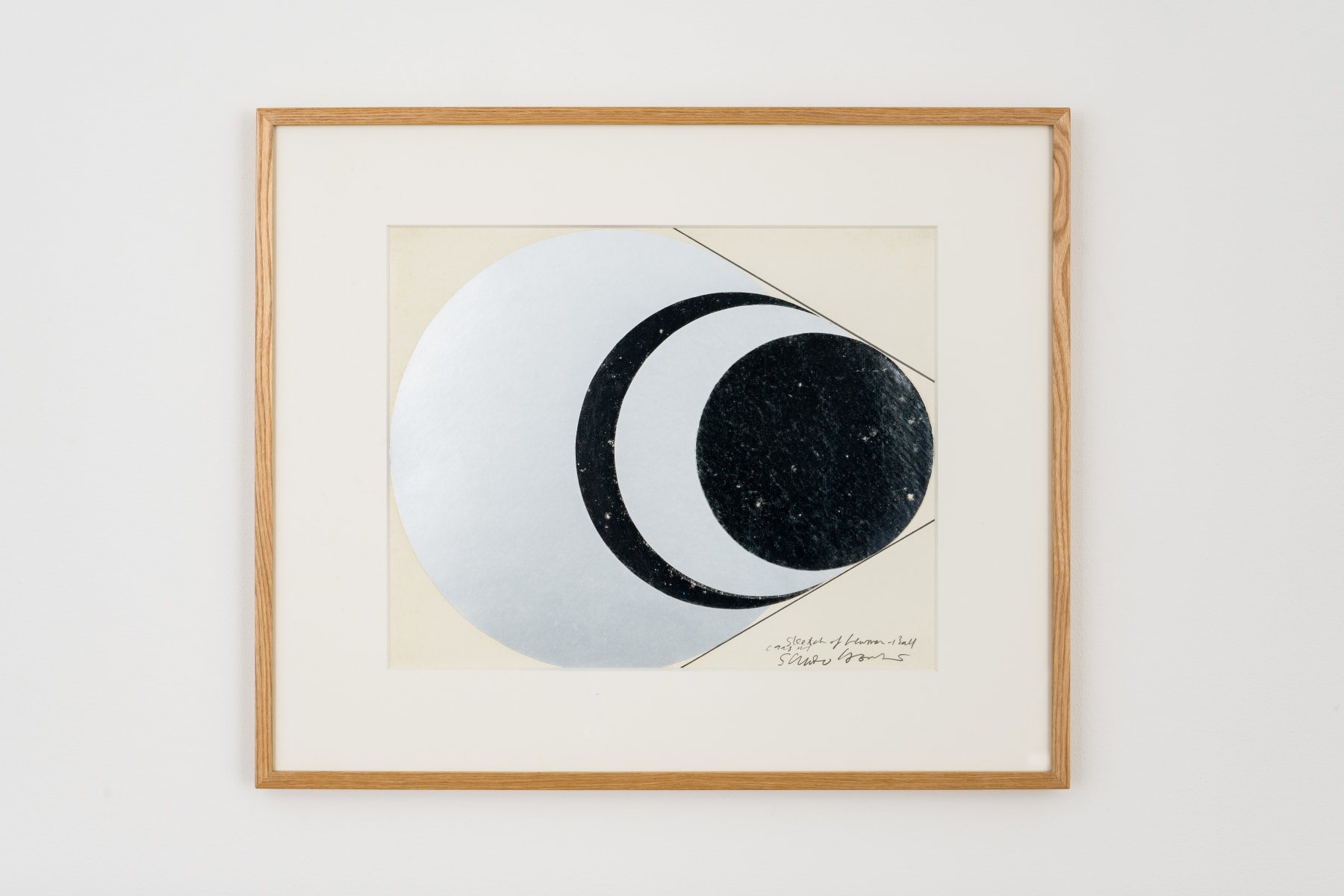 Shuzo Azuchi Gulliver, Sketch of human-ball #3-1, 1977