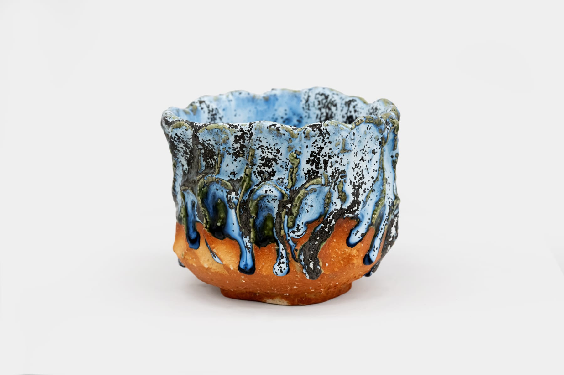 Satoru Hoshino, Chawan - Spring Snow 24-3, 2024