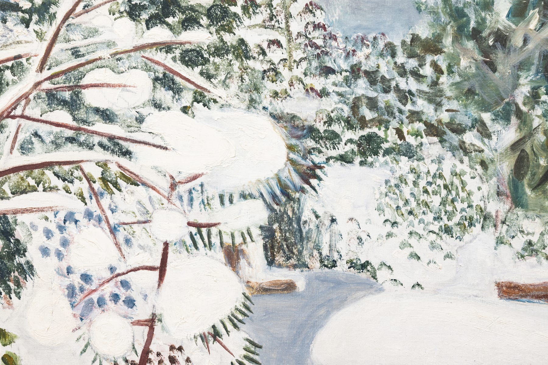 Zenzaburo Kojima, 雪後 After the Snow, 1934