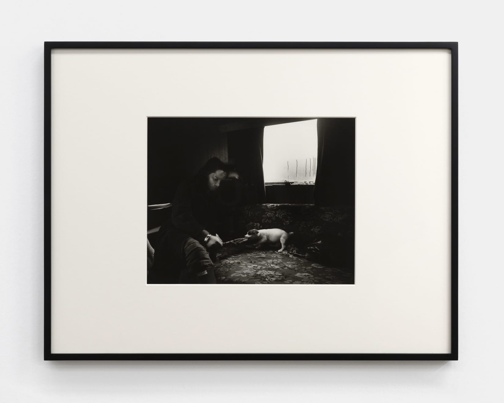 Chris Killip, Seacoal, Alice and the little dog, Lynemouth, Northumberland, 1983