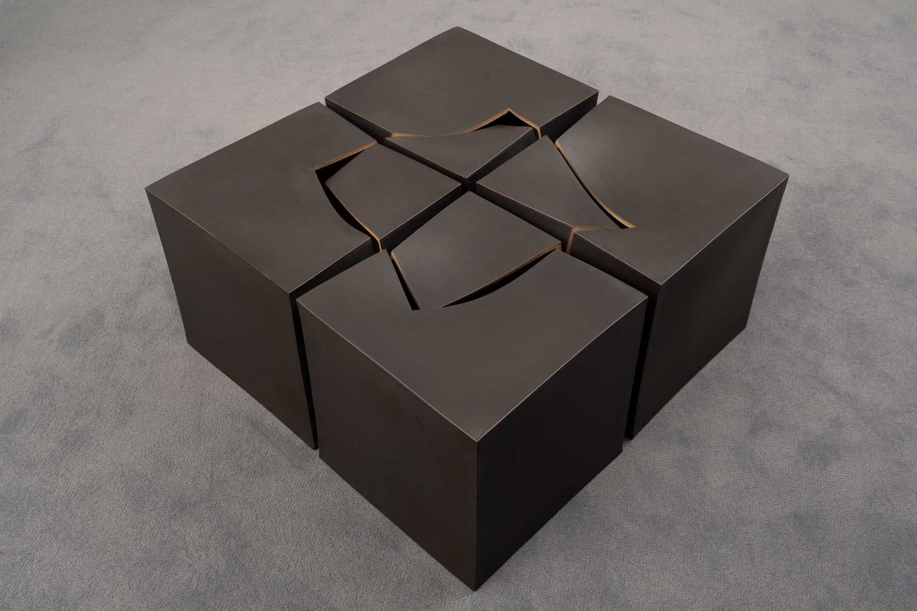 Kiyomizu Rokubey VIII, Transformation of Cube 立方体の変容, n.d.