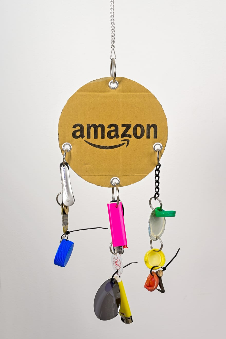 Yusuke Saito, Littering shelf (Dreamcatcher), 2021