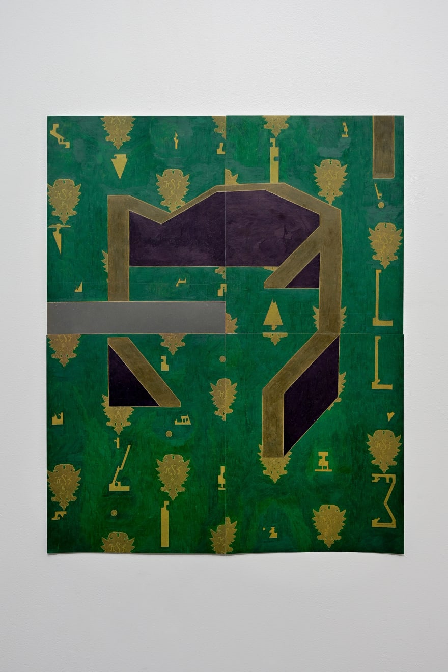 Toru Otani, KSF (green #2), 2018