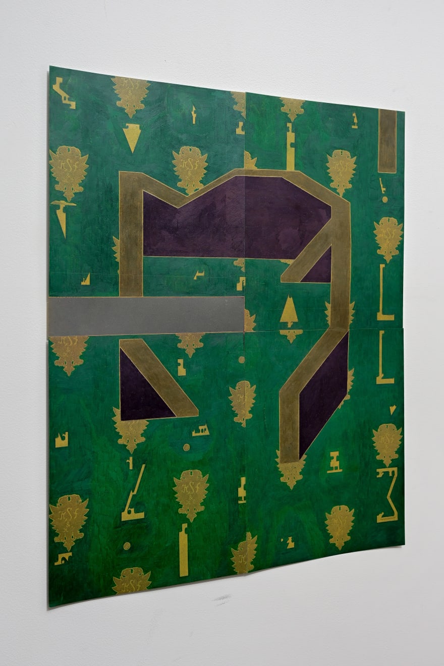 Toru Otani, KSF (green #2), 2018