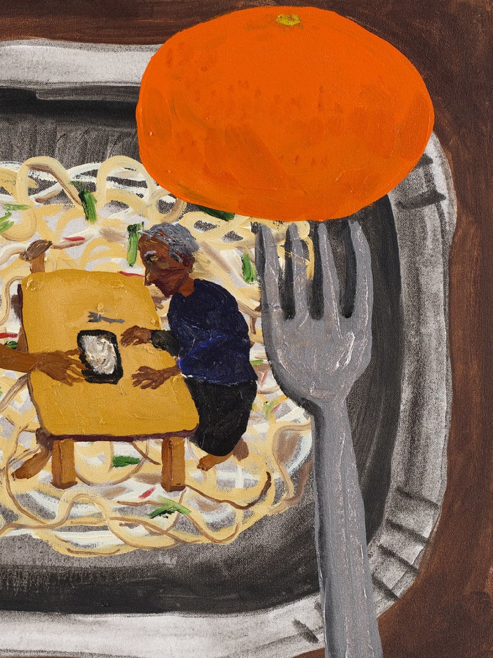Kyoko Idetsu, Eat some oranges or bananas too., 2024