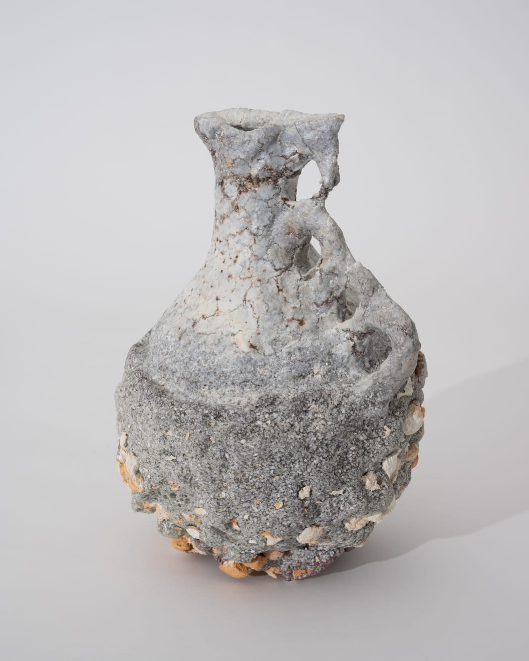 Masaomi Yasunaga, 熔ける器 / melting vessel, 2019