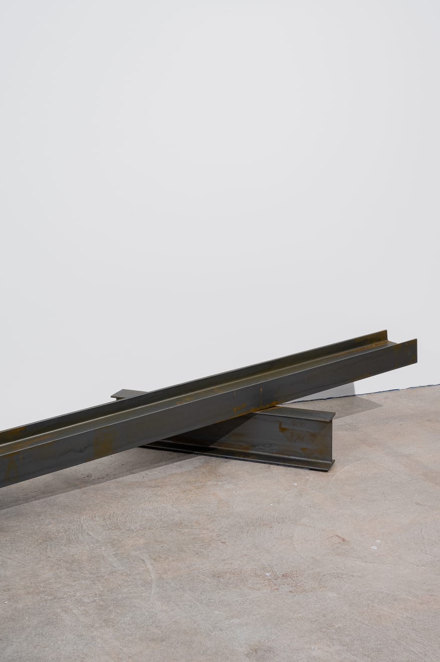 Kaz Oshiro, Untitled (Steel Beams), 2016