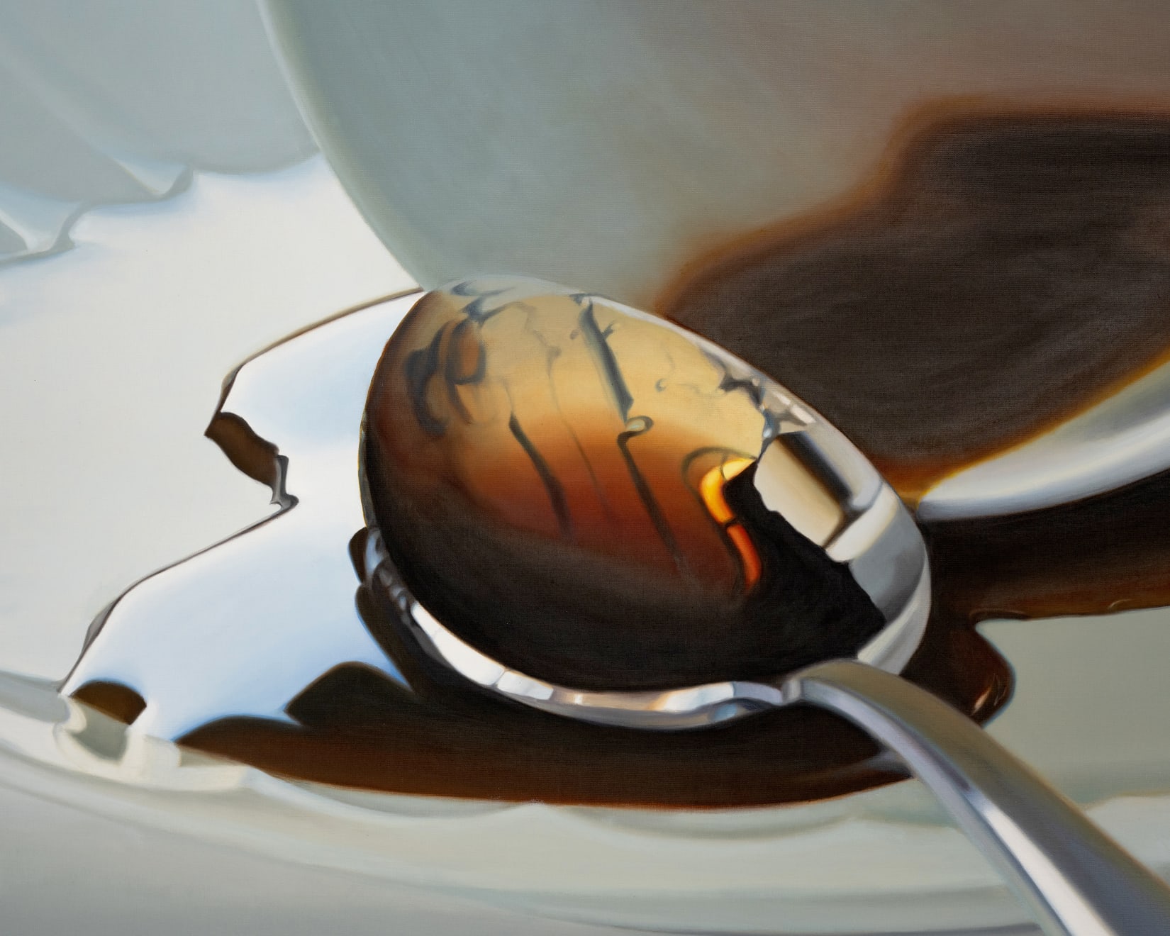 Kaoru Ueda, Spilled Coffee B, 1991