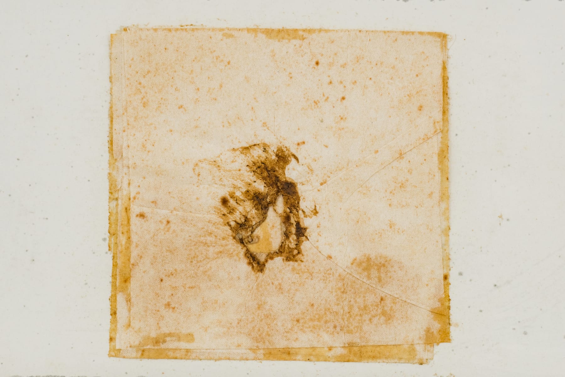 Shuzo Azuchi Gulliver, Three colored pencils (Document) #3-Feces, 1975