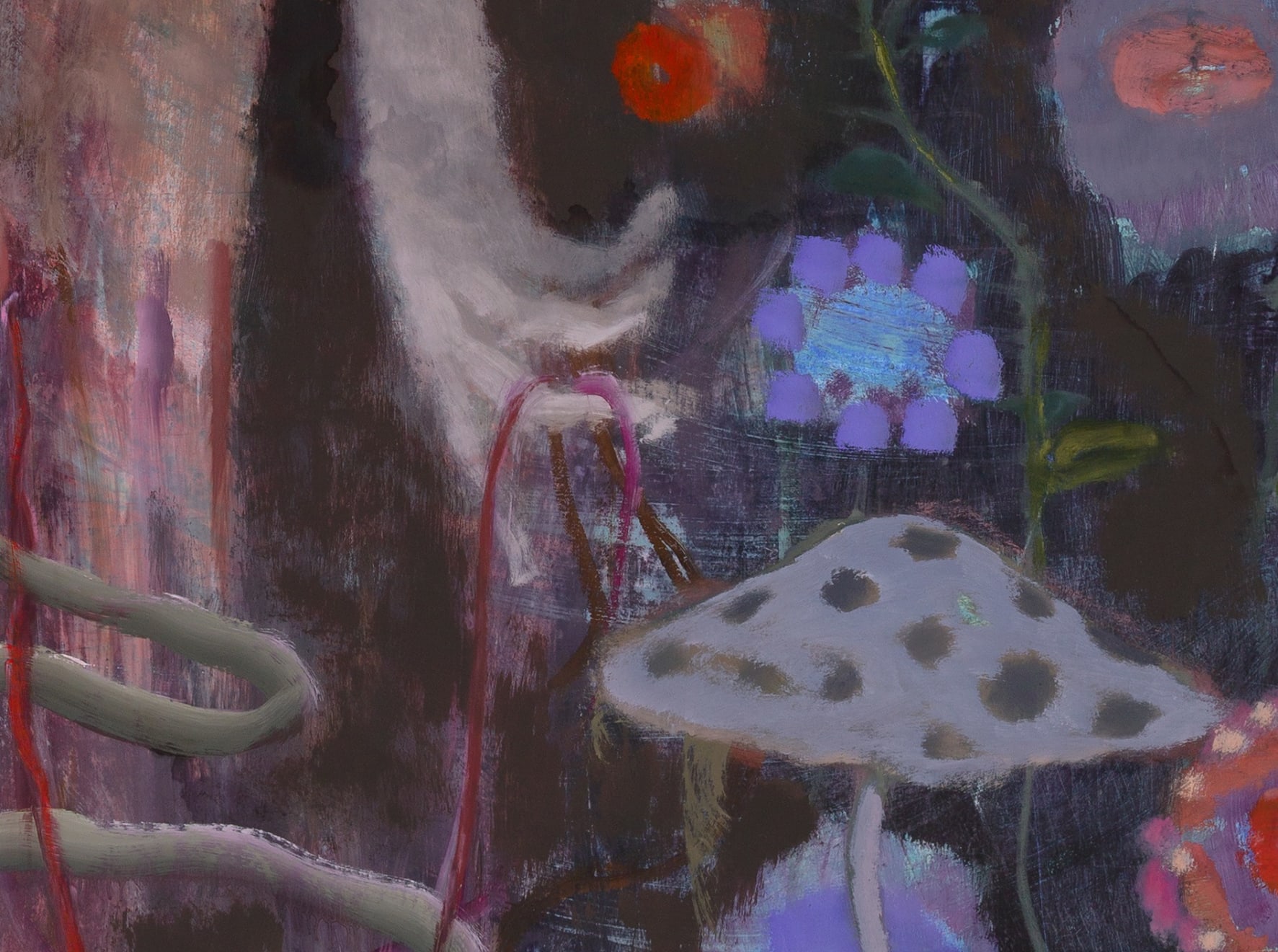 Sanya Kantarovsky, Bleeding Nature, 2023