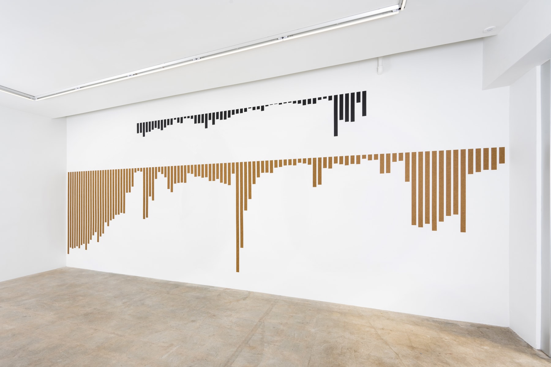 Shuzo Azuchi Gulliver, Pre-work for 'The Metal Having the Length', 1976-78 (reconstructed 2023)