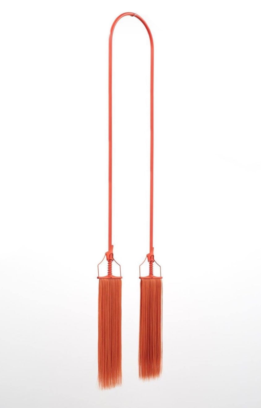 Takuro Tamayama, Spinning mop (Red Hair), 2019