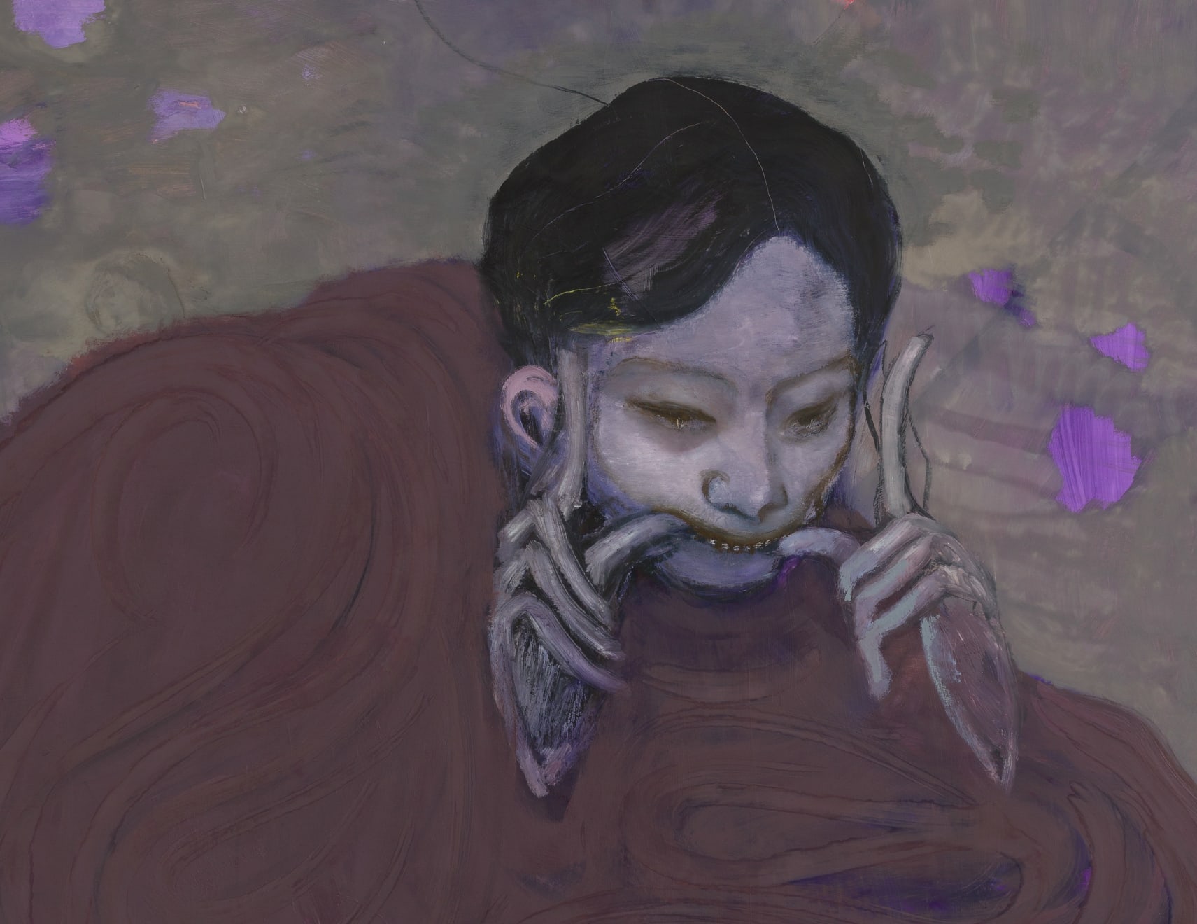 Sanya Kantarovsky, Secret Channels, 2023