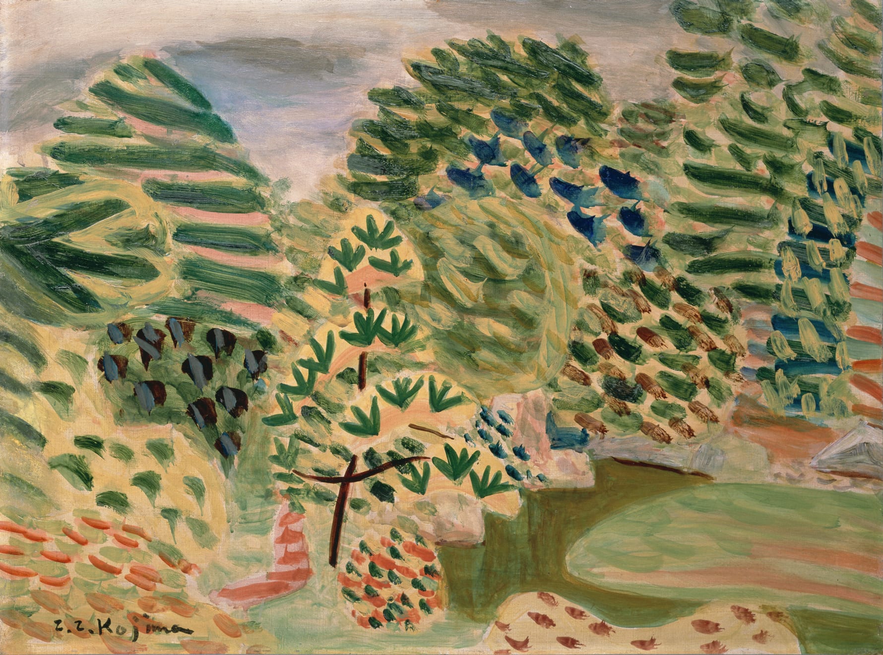Zenzaburo Kojima, 初秋 Early Fall, 1933